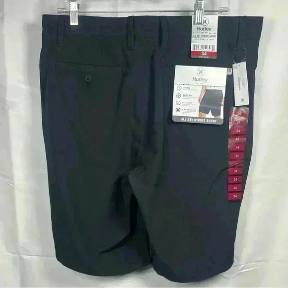 Hurley all day hybrid shorts size 34 NEW - Picture 2 of 3